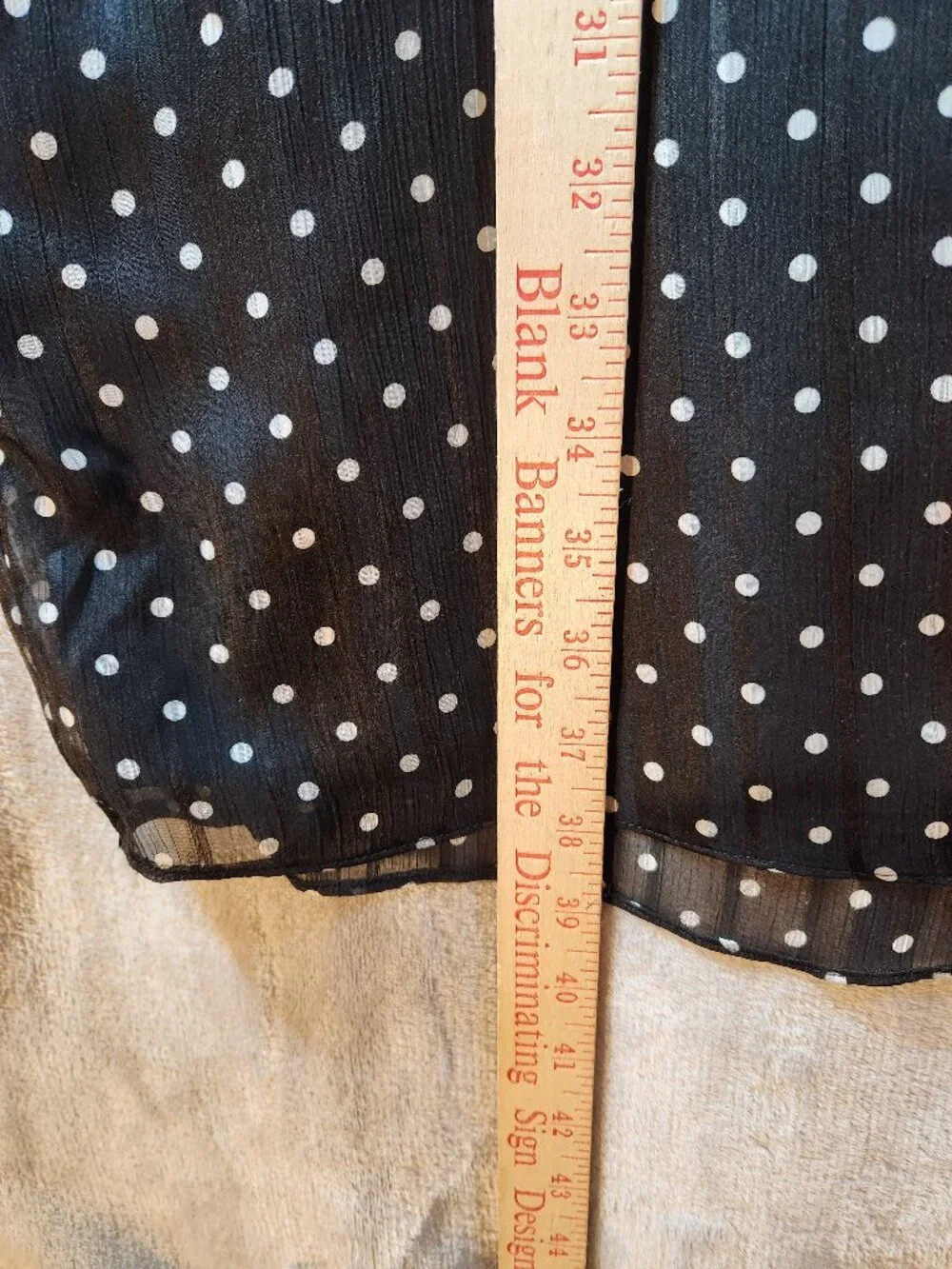 Lauren Ralph Lauren Black and White Polka Dress 14